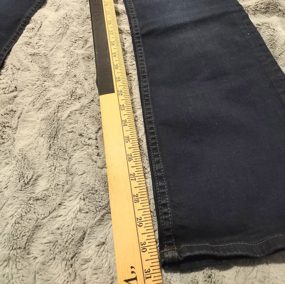 NWT Dividend Flare Low Waist Jeans size 10 Dark‎ Blue - Picture 7 of 13